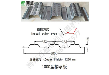 1000型樓承板