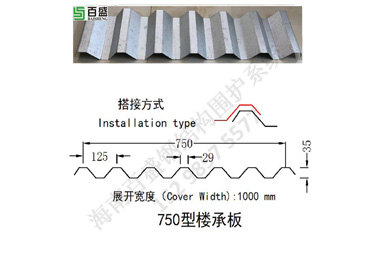750型樓承板